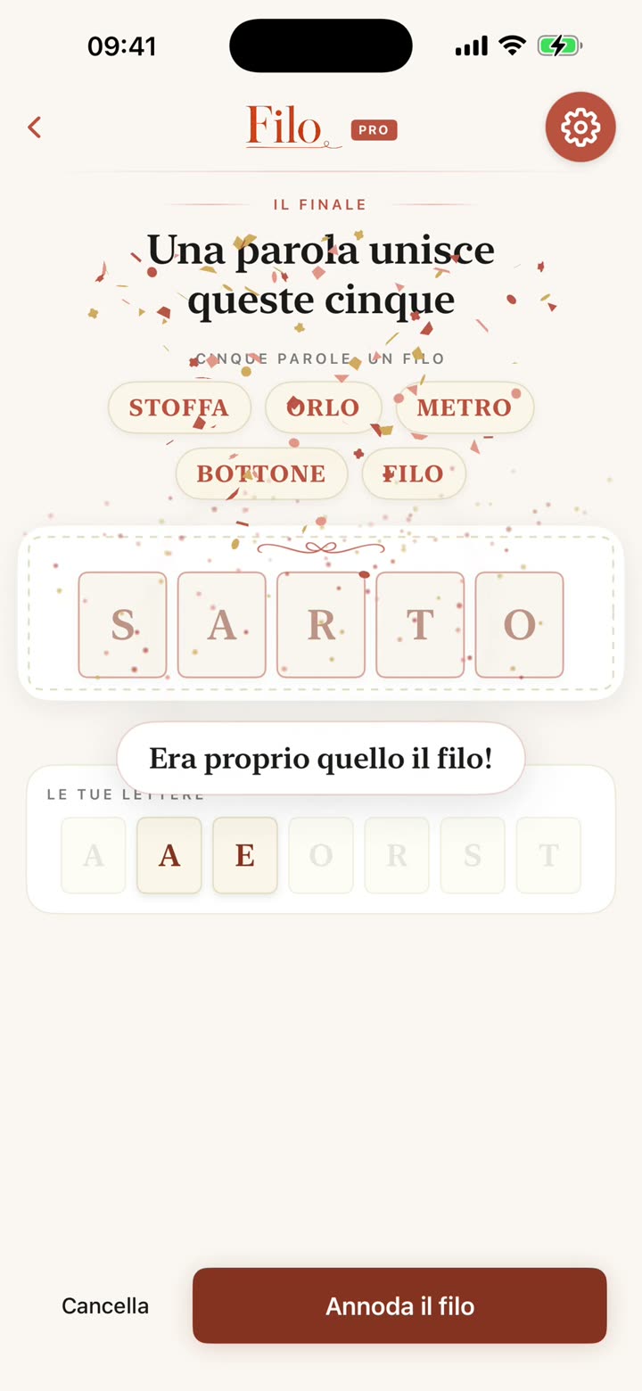 Trova il filo — Hilo